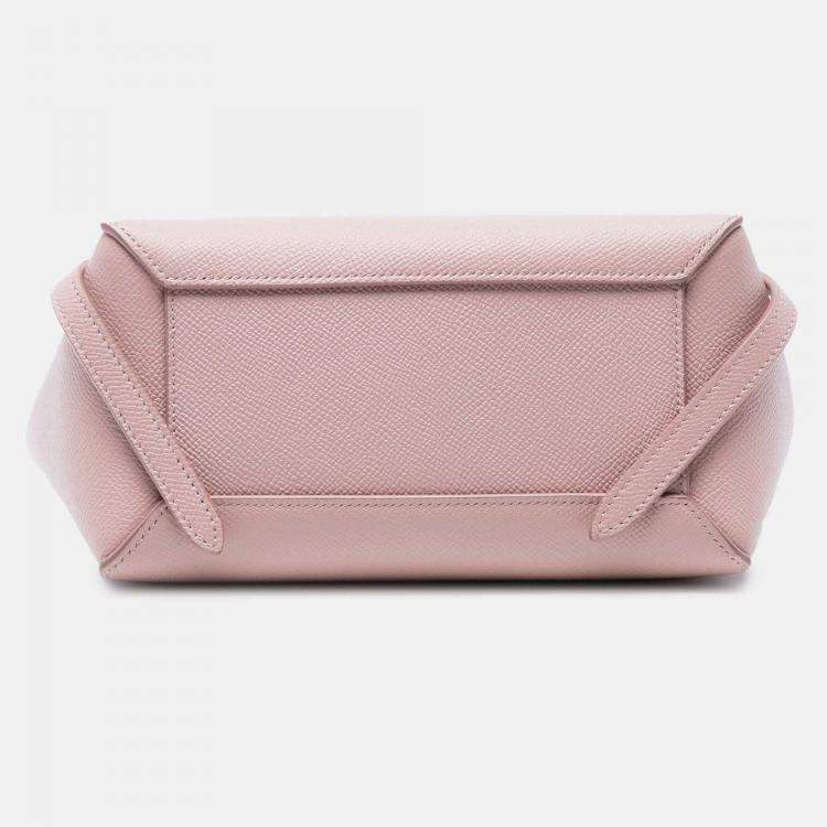 Pre Owned Celine Nano Grained Calfskin Belt Bag