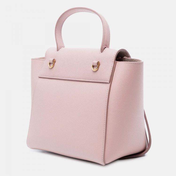 Pre Owned Celine Nano Grained Calfskin Belt Bag