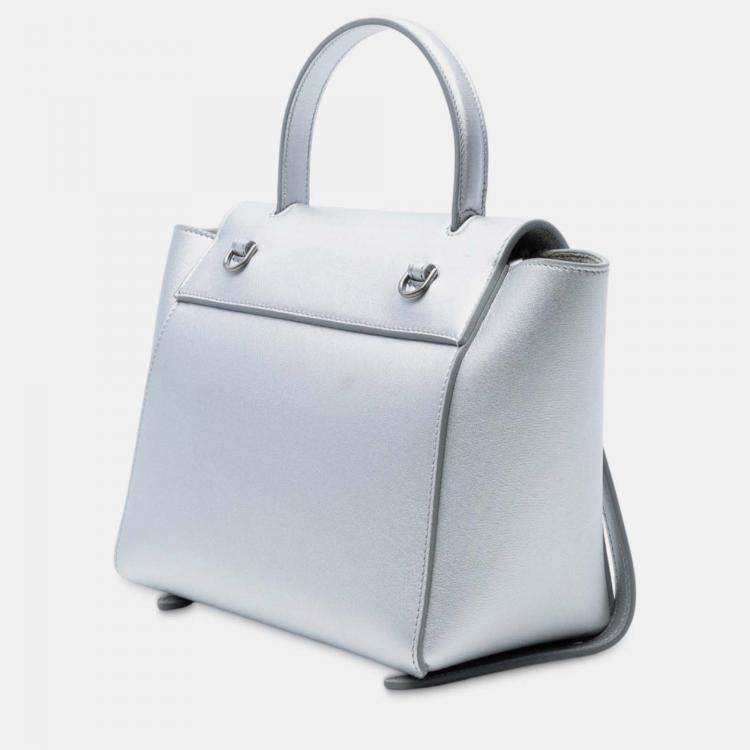 Pre Owned Celine Nano Laminated Calfskin Belt Bag