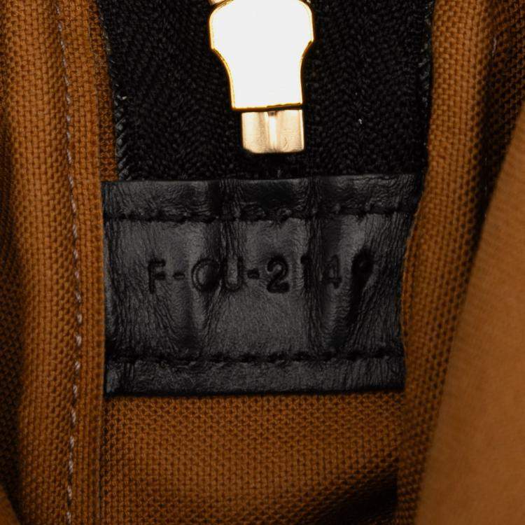 Pre Owned Celine Brown Triomphe Coated Canvas Vertical Crossbody