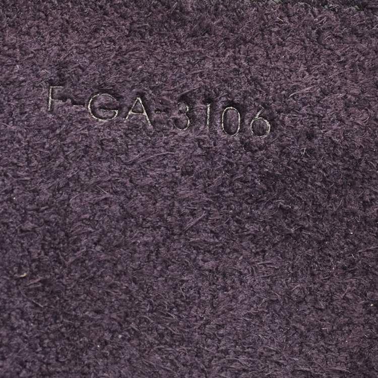 Pre Owned Celine Belt Black Leather Top Handle Bag