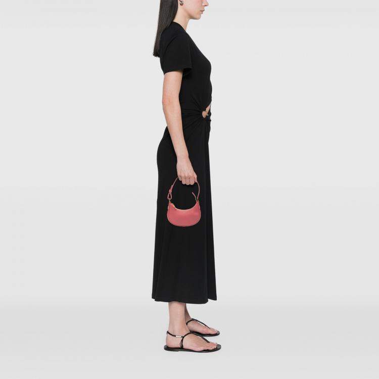 Pre Owned Celine Pink Leather Ava Shoulder Bag