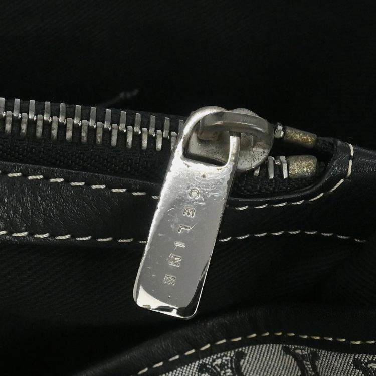 Pre Owned Celine Black Gray Boogie Bag Handbag