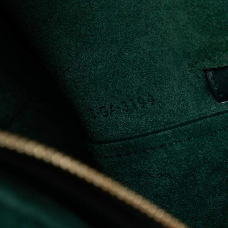 مملوكة مسبقًا Celine Green Nano Grained Calfskin Belt Bag