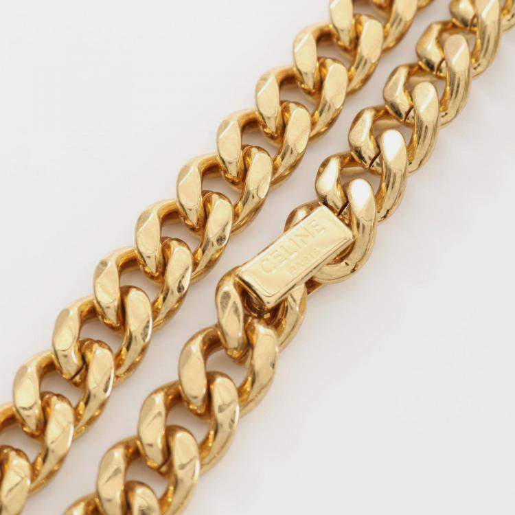 Pre Owned Celine Victoire Medium Shoulder Bag Leather Beige