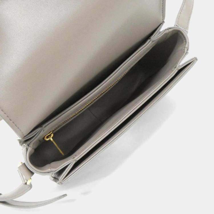 Pre Owned Celine Teen Triomphe Shoulder Bag