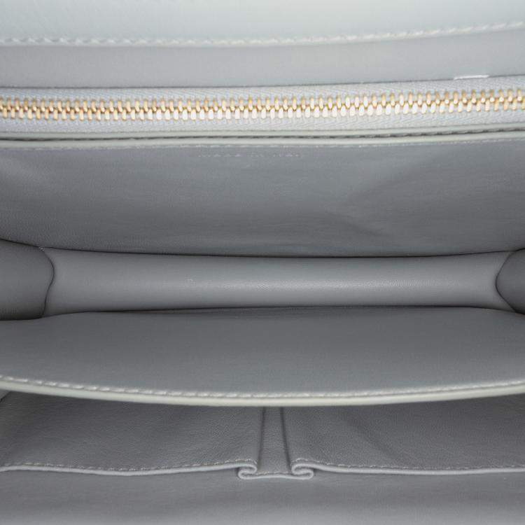 Pre Owned Celine Grey Medium Liege Calfskin Classic Box