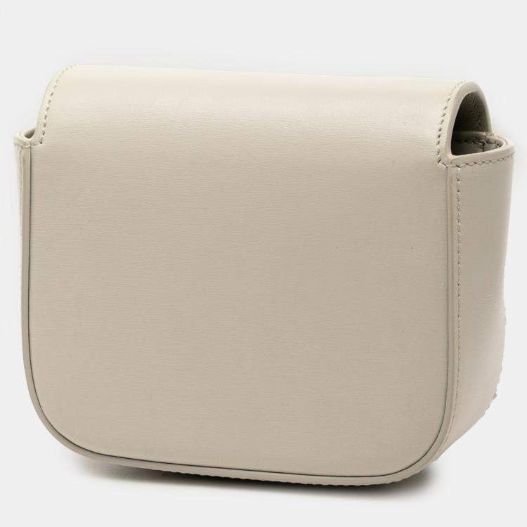 Pre Owned Celine Brown Mini Calfskin Claude Crossbody