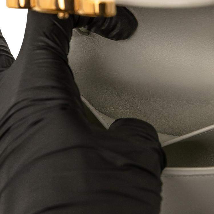 Pre Owned Celine Brown Mini Calfskin Claude Crossbody