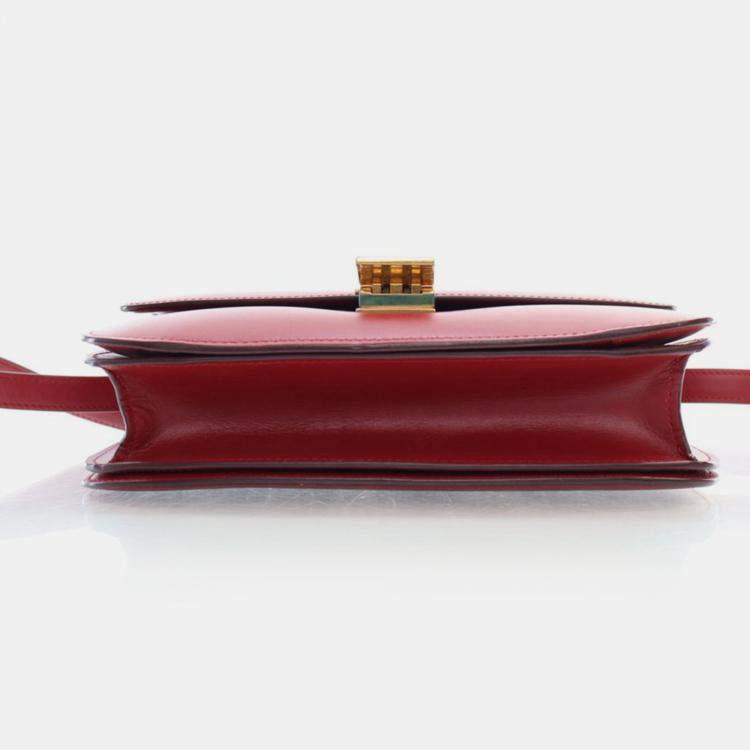 Pre Owned Celine Medium Smooth Calfskin Box Bag