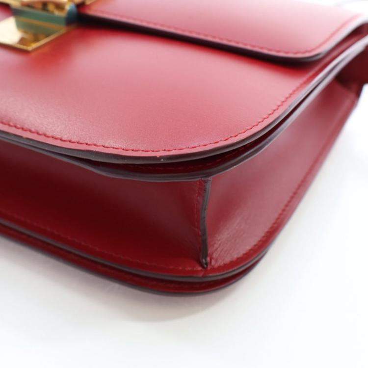 Pre Owned Celine Medium Smooth Calfskin Box Bag