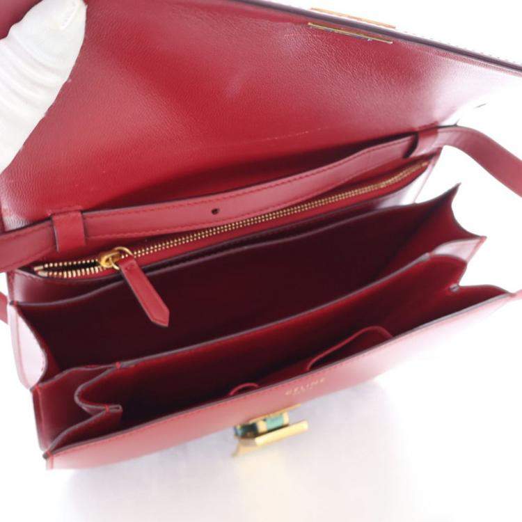 Pre Owned Celine Medium Smooth Calfskin Box Bag