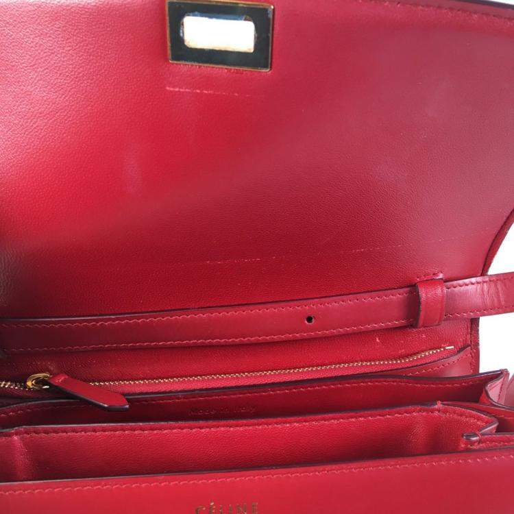 Pre Owned Celine Medium Smooth Calfskin Box Bag