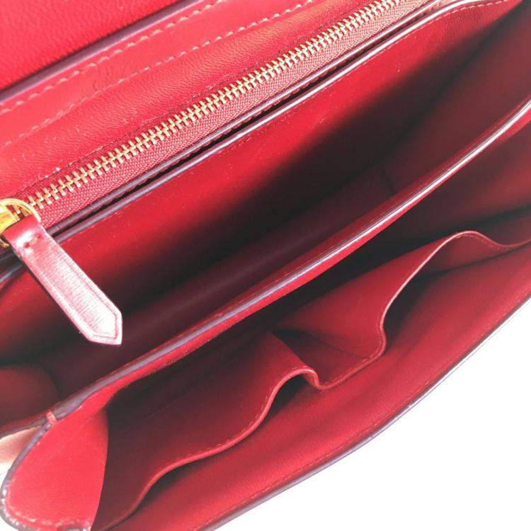 Pre Owned Celine Medium Smooth Calfskin Box Bag