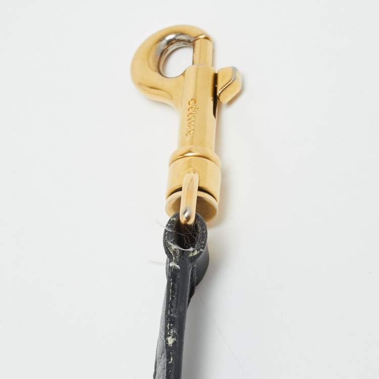 Pre Owned Celine Luggage Nano Tricolor Python and Leather Tote