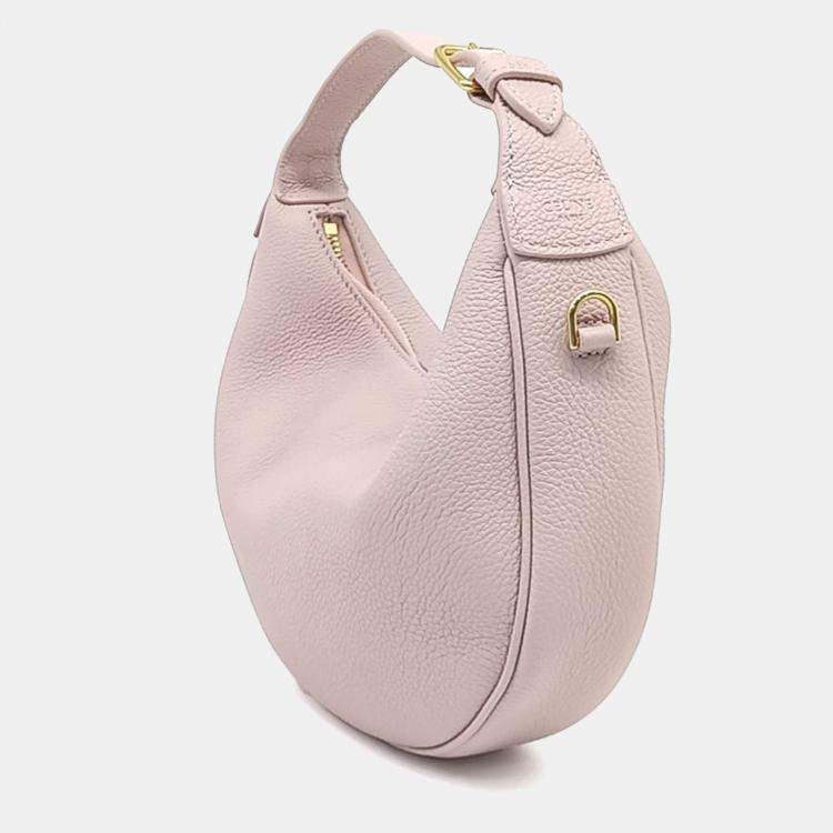 Pre Owned Celine Pink Leather Teen Lulu Bag