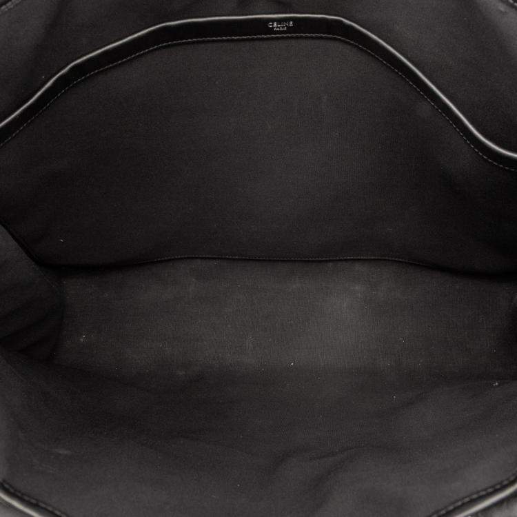 Pre Owned Celine Brown XL Triomphe Coated Canvas Cabas Tote