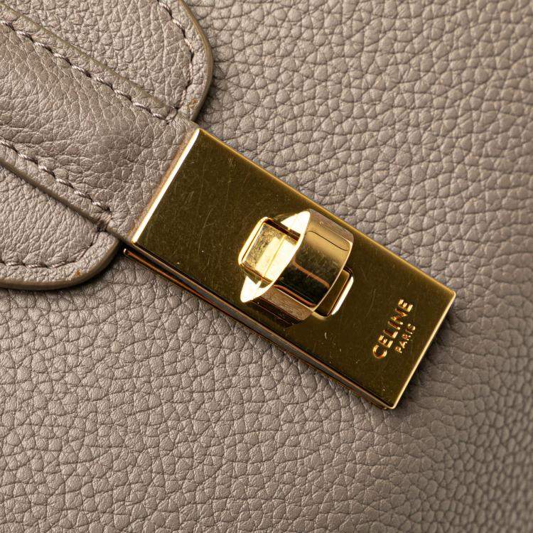 Pre Owned Celine Medium Leather Soft 16 Shoulder Bag