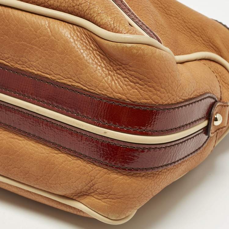 Pre Owned Celine Boogie Tricolor Leather Tote