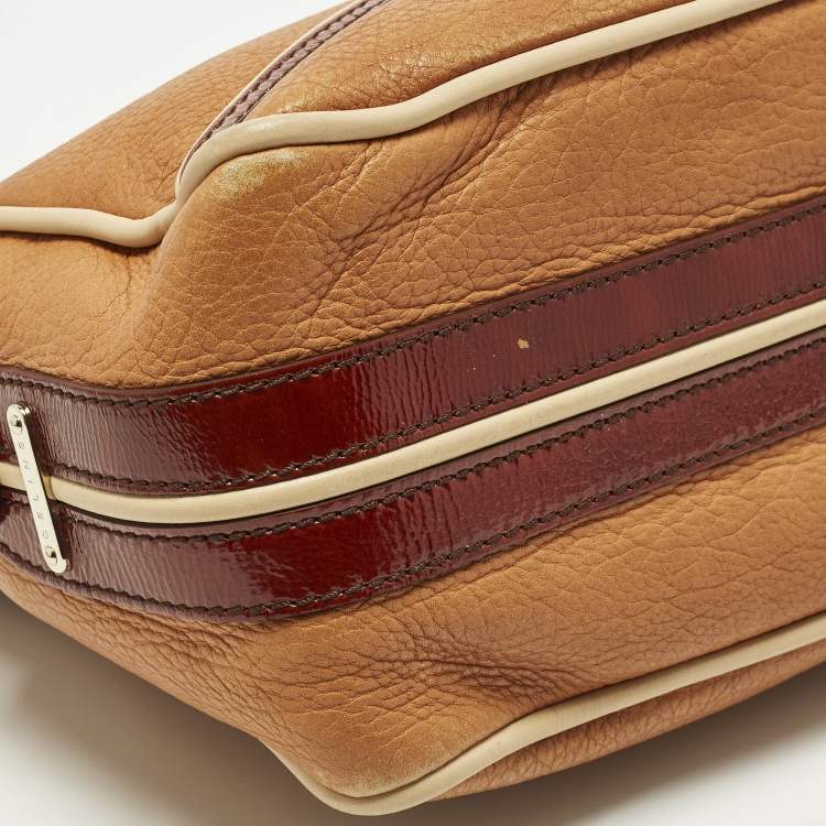 Pre Owned Celine Boogie Tricolor Leather Tote