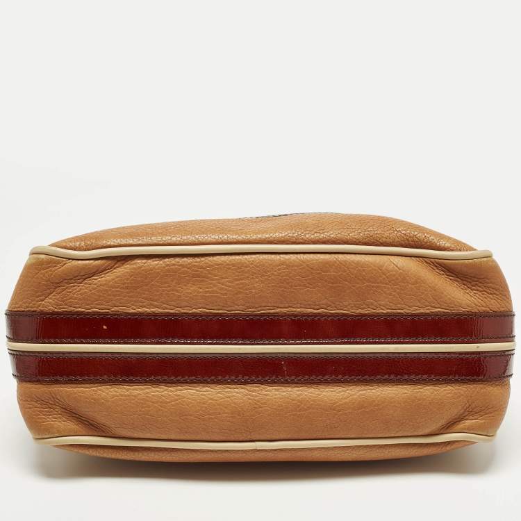 Pre Owned Celine Boogie Tricolor Leather Tote