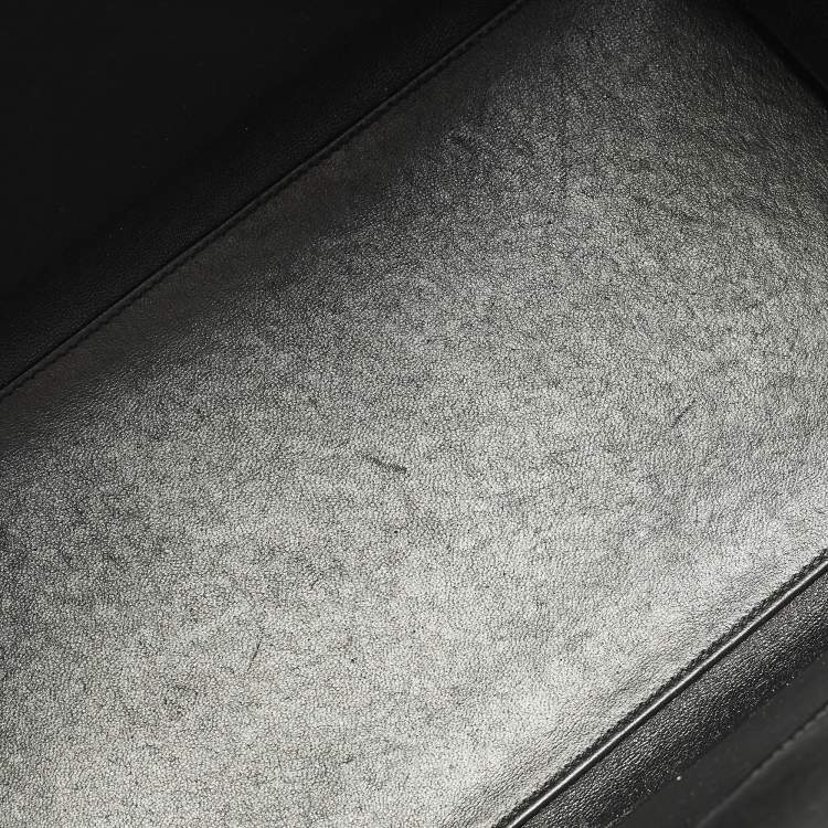 Pre Owned Celine Luggage Mini Black Leather Tote