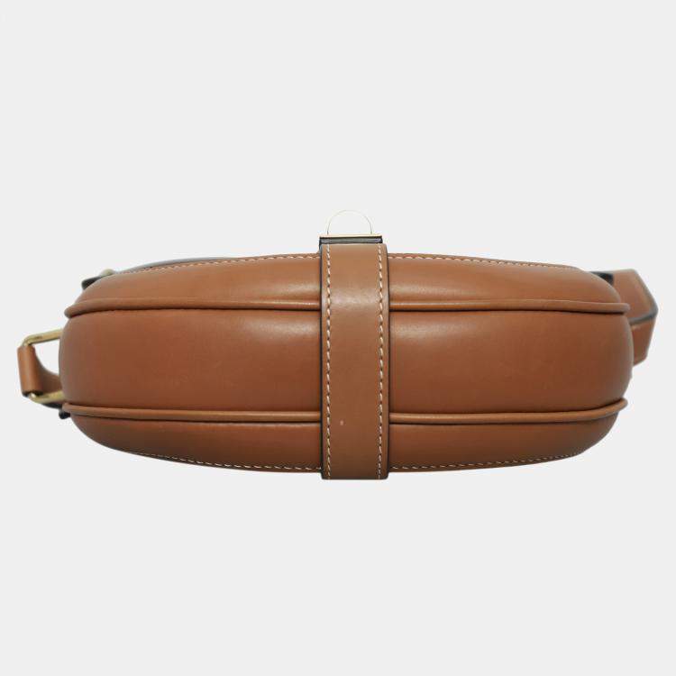 مملوكة مسبقًا Celine Small Tan Leather Besace 16 Bag