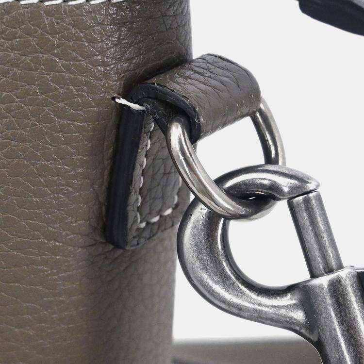 Pre Owned Celine Luggage Nano Brown Leather Tote Bag