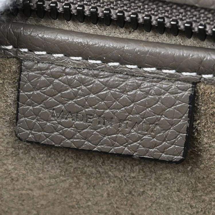 Pre Owned Celine Luggage Nano Brown Leather Tote Bag