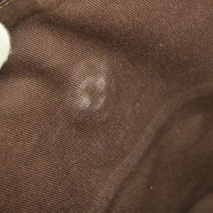 مملوكة مسبقًا Celine Macadam Brown Canvas Shoulder Bag