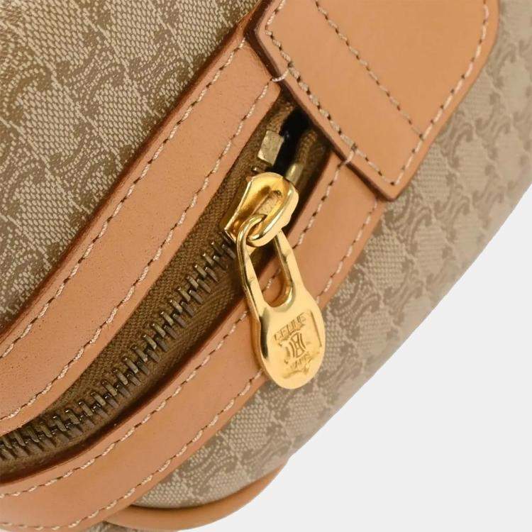 مملوكة مسبقًا Celine Macadam Beige Canvas Duffel Bag