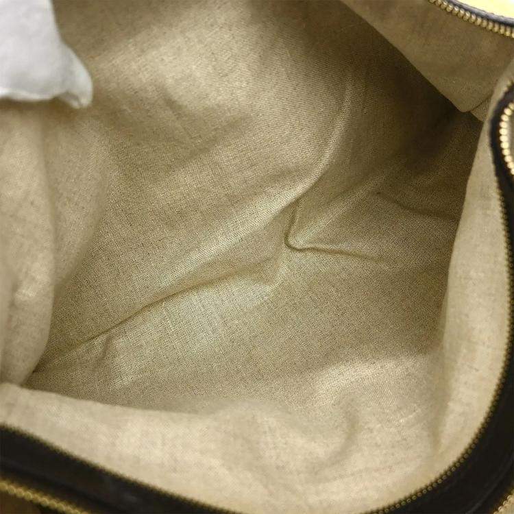 Pre Owned Celine Yellow Canvas Handbag