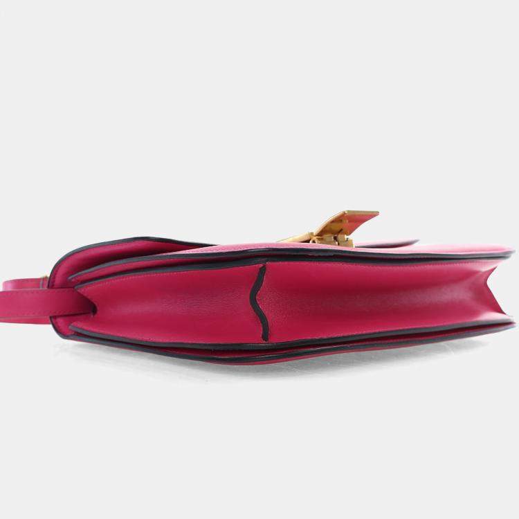 Pre Owned Celine Medium Smooth Calfskin Box Bag