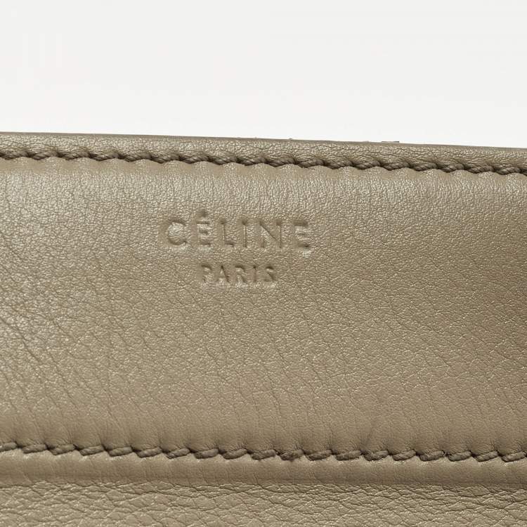 Pre Owned Celine Phantom Luggage Medium Leather Tote