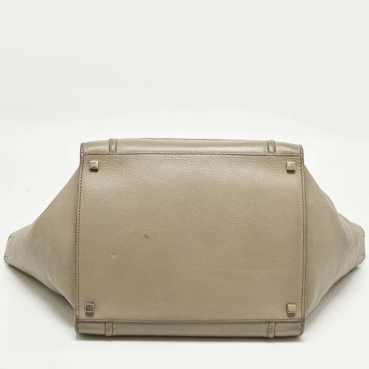 Pre Owned Celine Phantom Luggage Medium Leather Tote