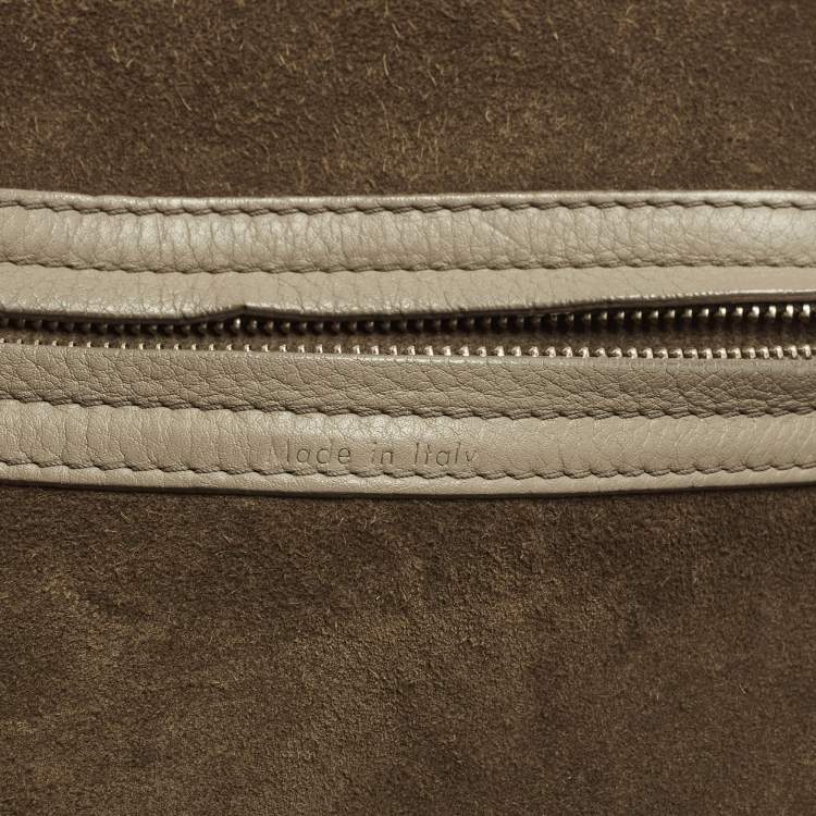 Pre Owned Celine Phantom Luggage Medium Leather Tote