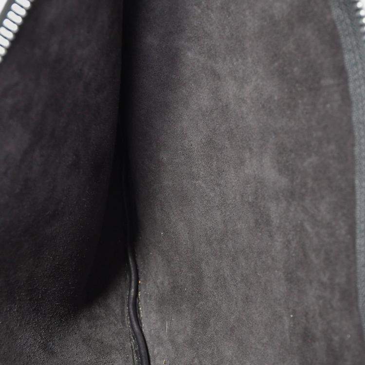 Pre Owned Celine 2017 Black Leather Medium 'Swing' Bag