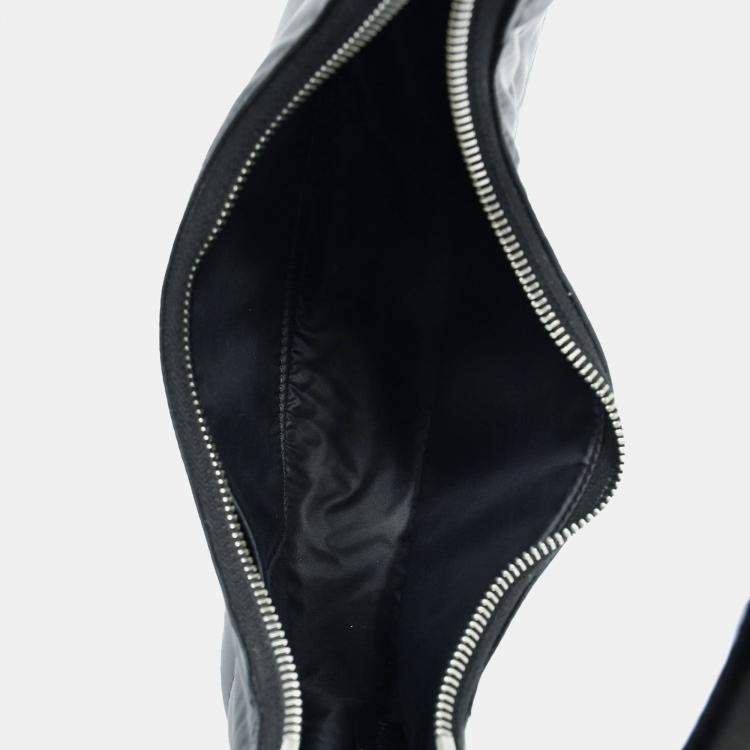 Pre Owned Celine Black Nylon Ava Shoulder Bag