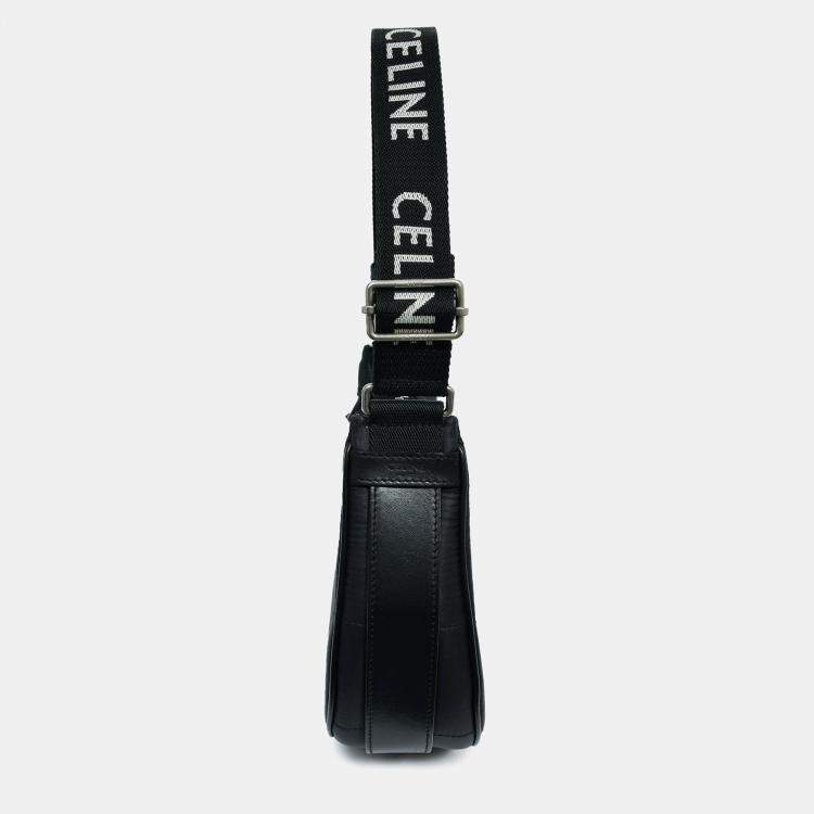 Pre Owned Celine Black Nylon Ava Shoulder Bag