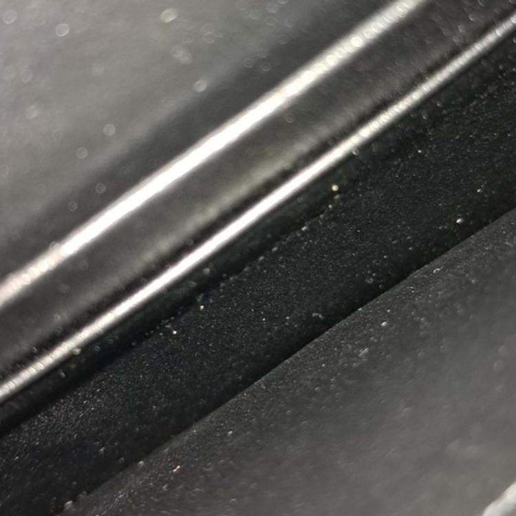 Pre Owned Celine Black Leather Triumph Card Holder