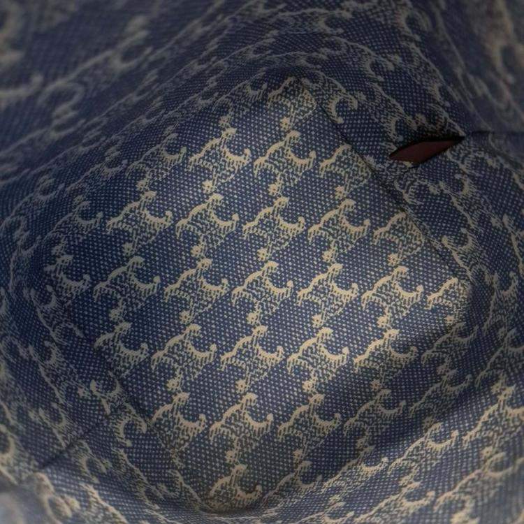 مملوكة مسبقًا Celine Blue Denim Triumph Denim Micro Sailor