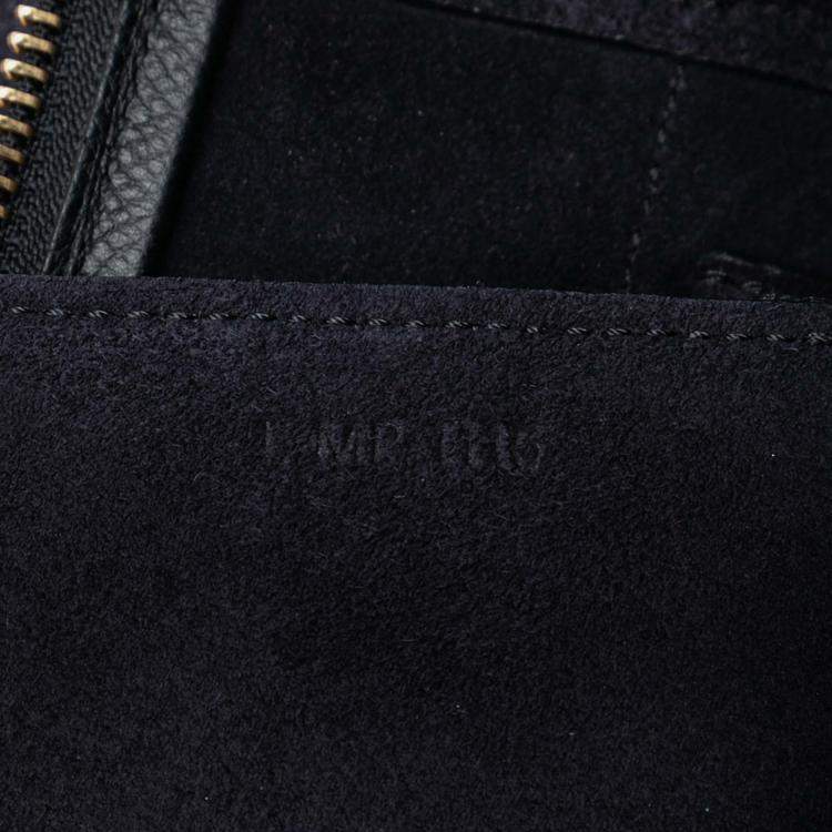 Pre Owned Celine Black Mini Grained Calfskin Belt Satchel