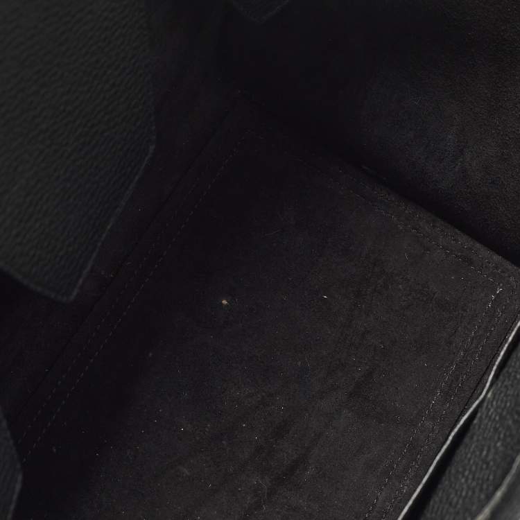 Pre Owned Celine Tie Mini Black Leather Tote