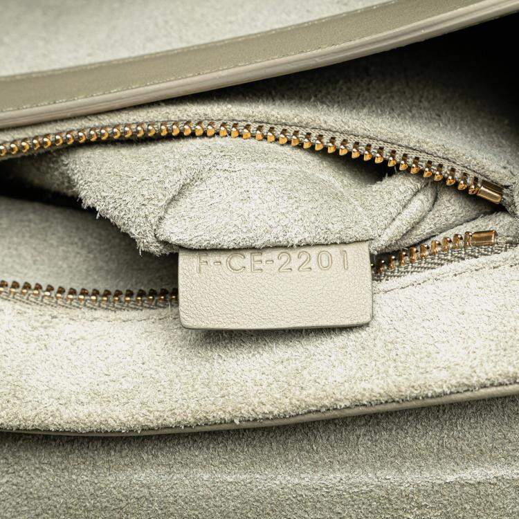 Pre Owned Celine Green Teen Smooth Calfskin Soft 16 Crossbody