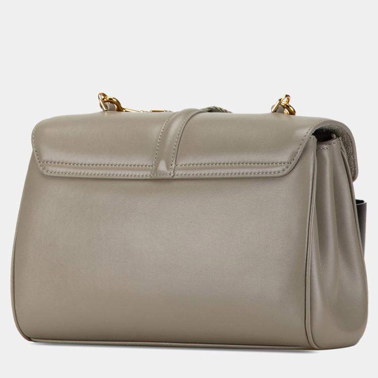 Pre Owned Celine Green Teen Smooth Calfskin Soft 16 Crossbody