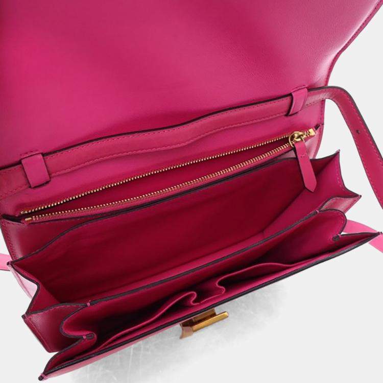 Pre Owned Celine Medium Smooth Calfskin Box Bag