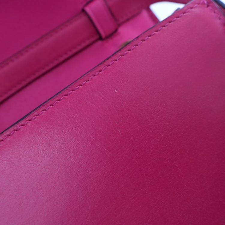 Pre Owned Celine Medium Smooth Calfskin Box Bag