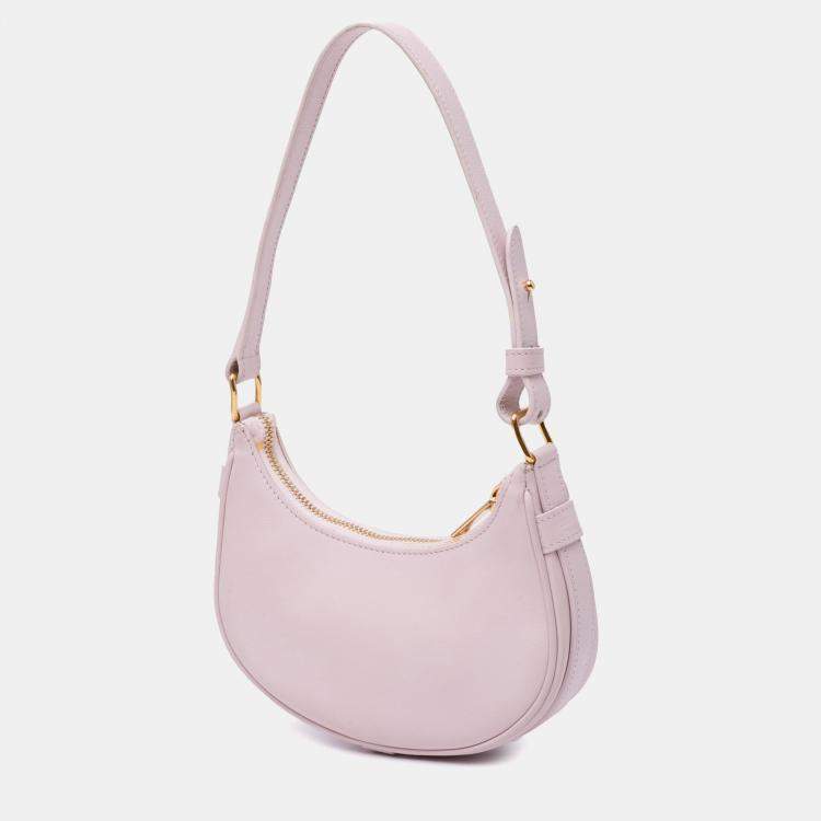 Pre Owned Celine Pink Mini Smooth Calfskin Ava Shoulder Bag