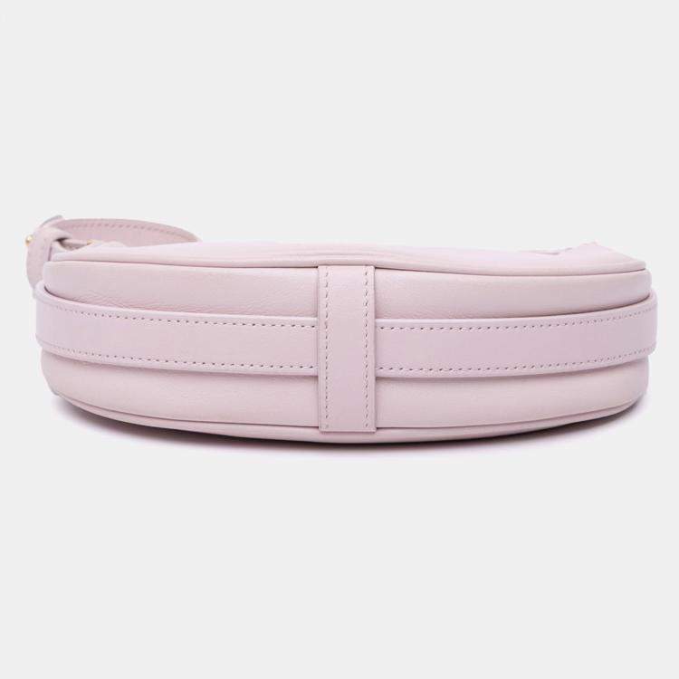 Pre Owned Celine Pink Mini Smooth Calfskin Ava Shoulder Bag