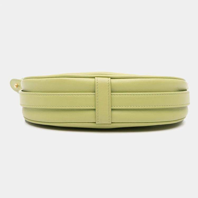 Pre Owned Celine Green Mini Smooth Calfskin Ava Shoulder Bag